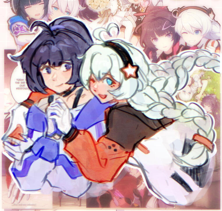 sample unshaded halfbody (2 characters)