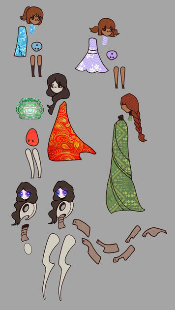 sample puppet components sheet